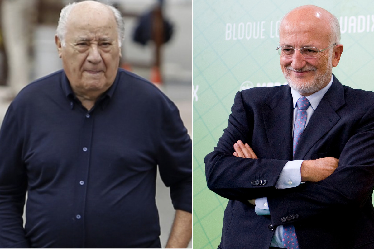 Amancio Ortega y Juan Roig