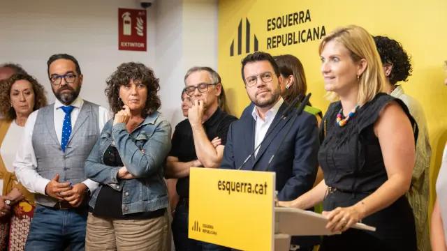 La portavoz de ERC, Raquel Sans