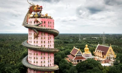 Wat Samphran, el Templo del Dragón (Tailandia)