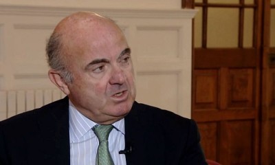 Luis de Guindos, vicepresidente del BCE