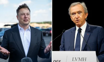 Bernard Arnault y Elon Musk