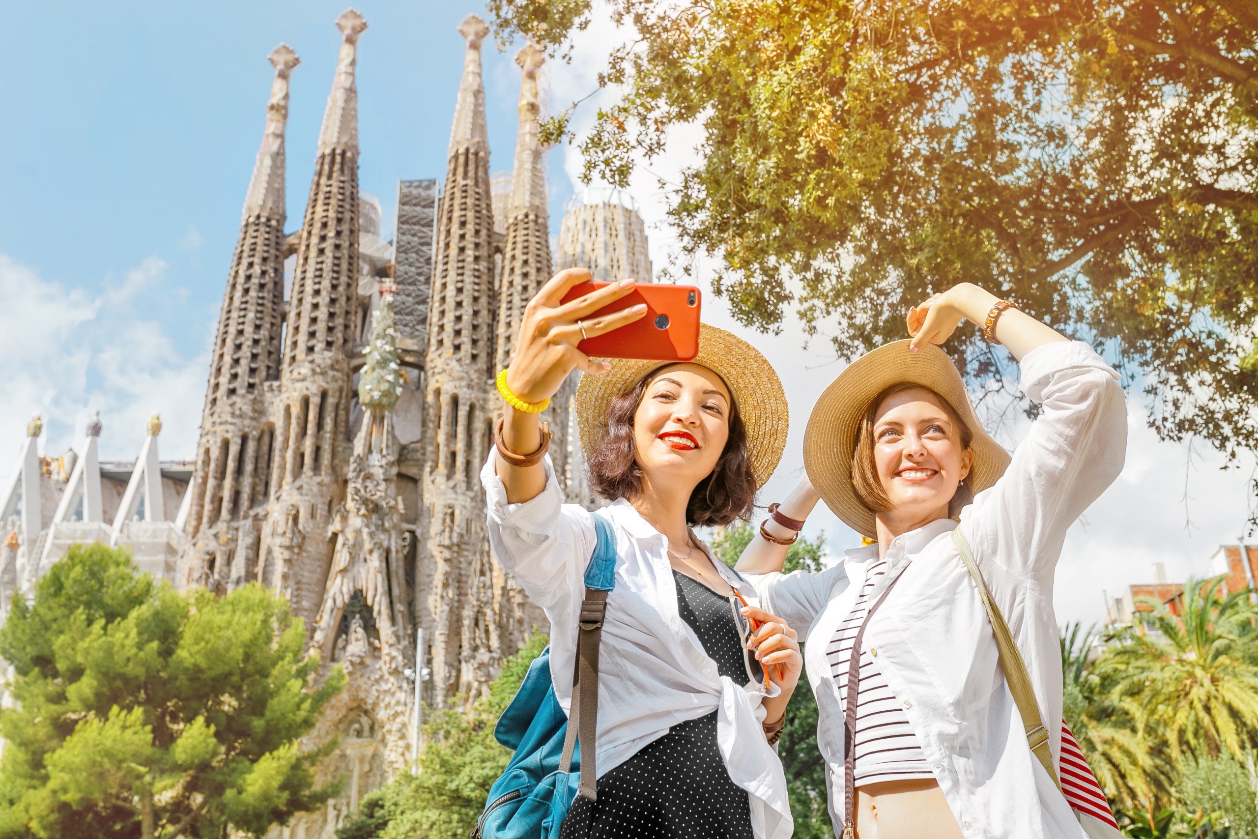 Turismo en la Sagrada Familia de Barcelona