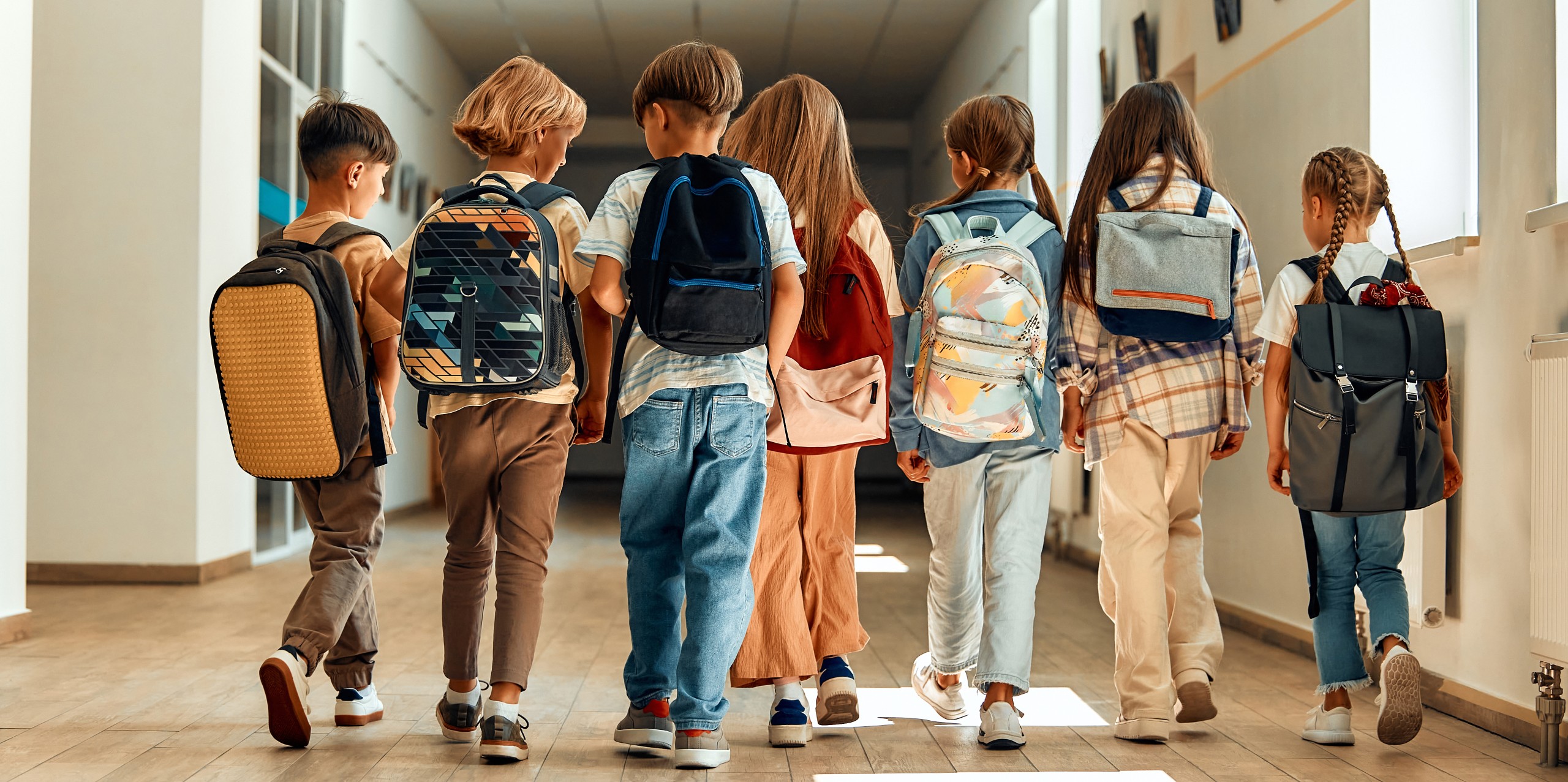 Niños en el colegio