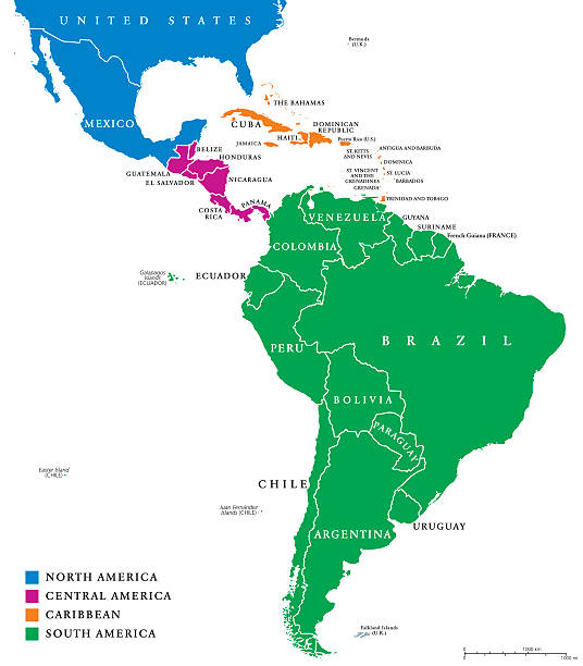 Mapa de América Latina