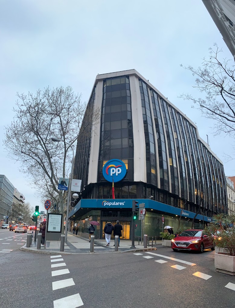 Sede del PP en la calle Génova de Madrid