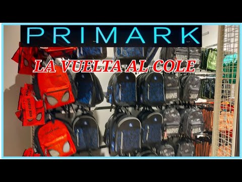 Vuelta al cole de Primark