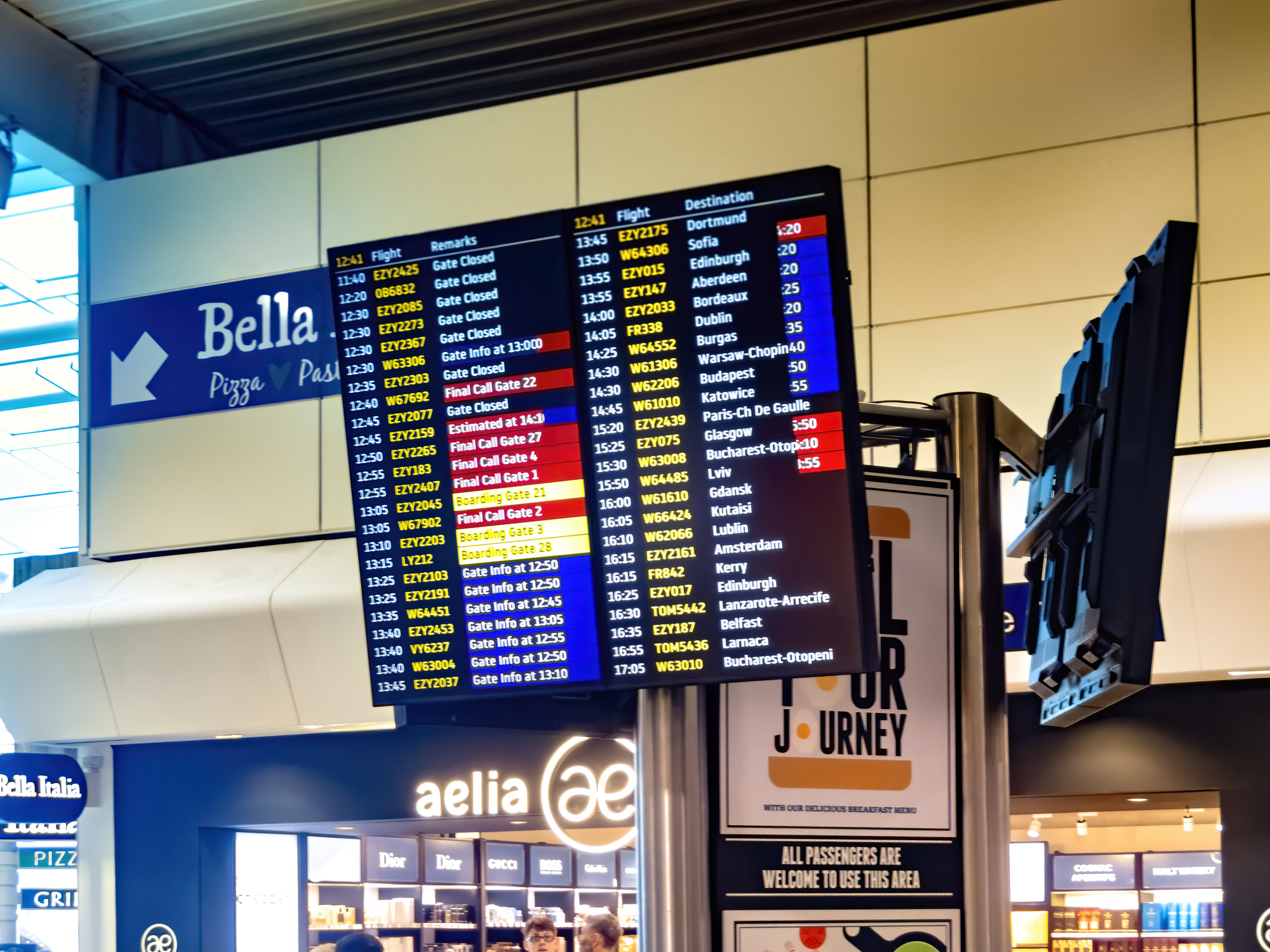 Aeropuerto de Luton: Getty Images.