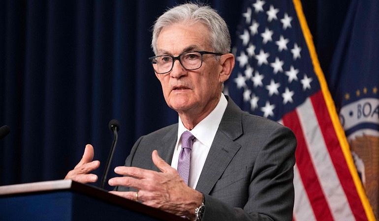 El presidente de la Reserva Federal de Estados Unidos, Jerome Powell