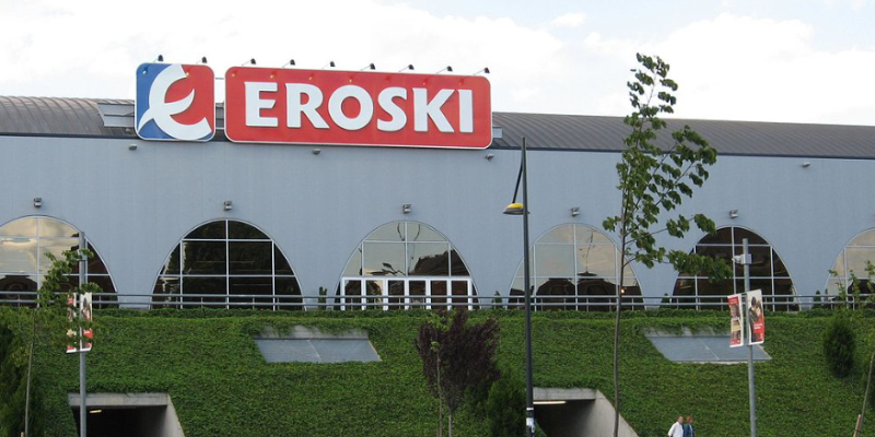 Eroski en Vitoria.