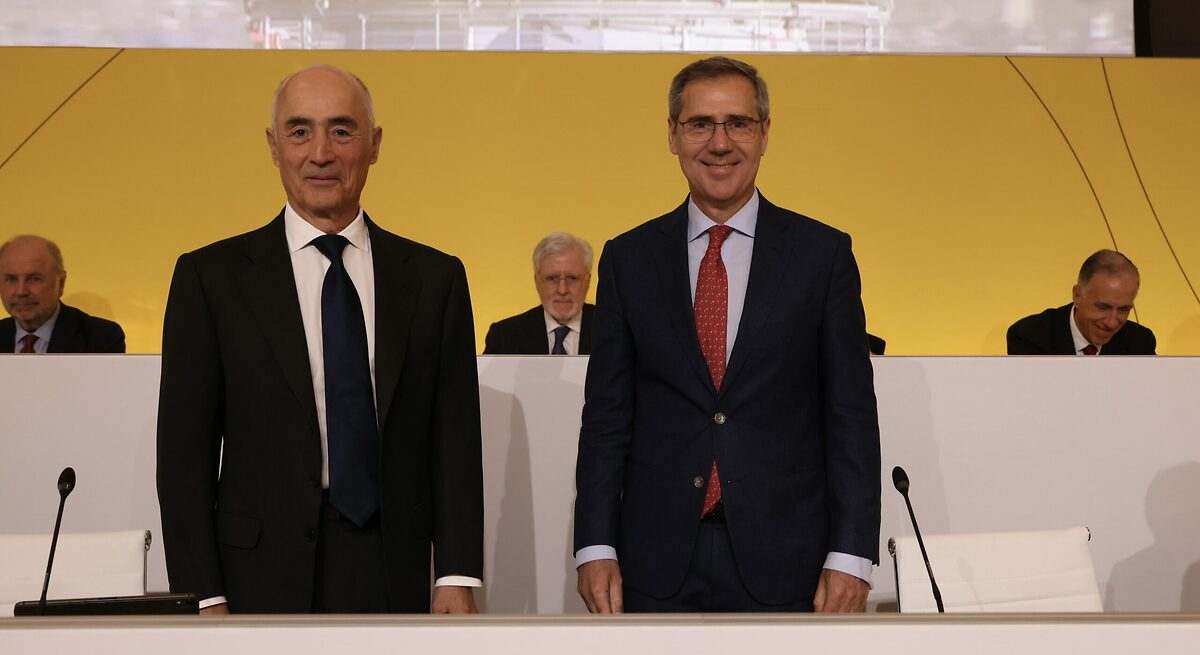 Rafael del Pino, presidente de Ferrovial, e Ignacio Madridejos, consejero delegado, Ferrovial