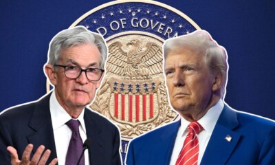 Jerome Powell y Donald Trump