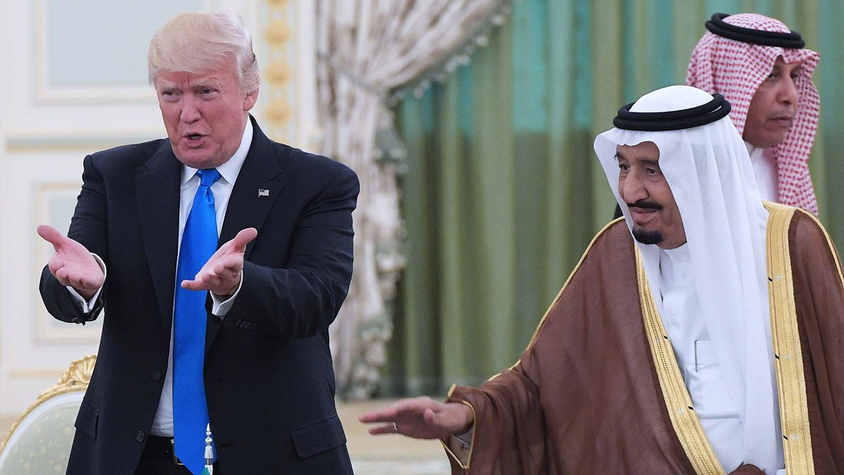 Donald Trump y Arabia Saudí
