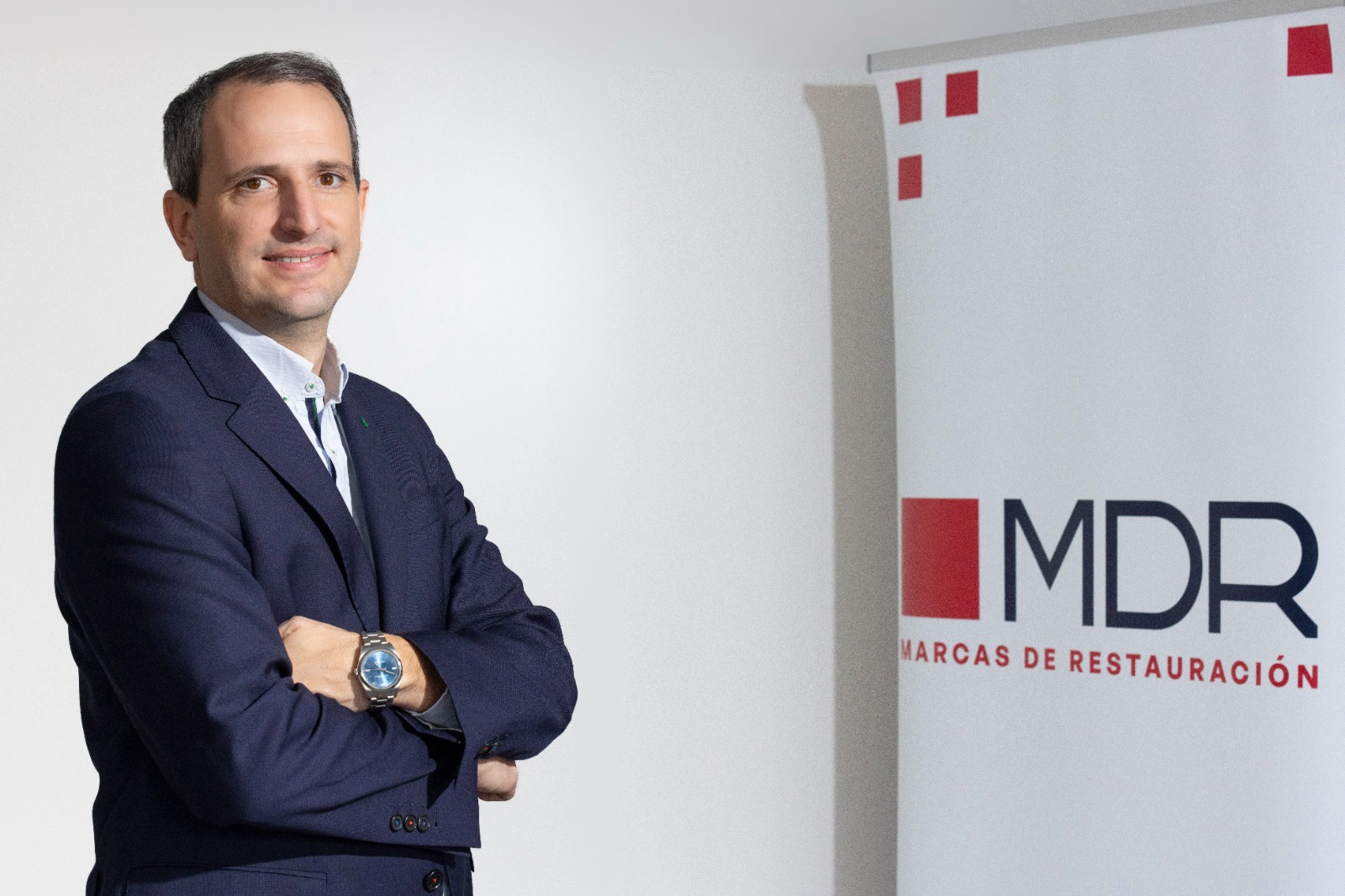 El presidente de la asociación Marcas de Restauración (MDR), Borja Hernández de Alba
