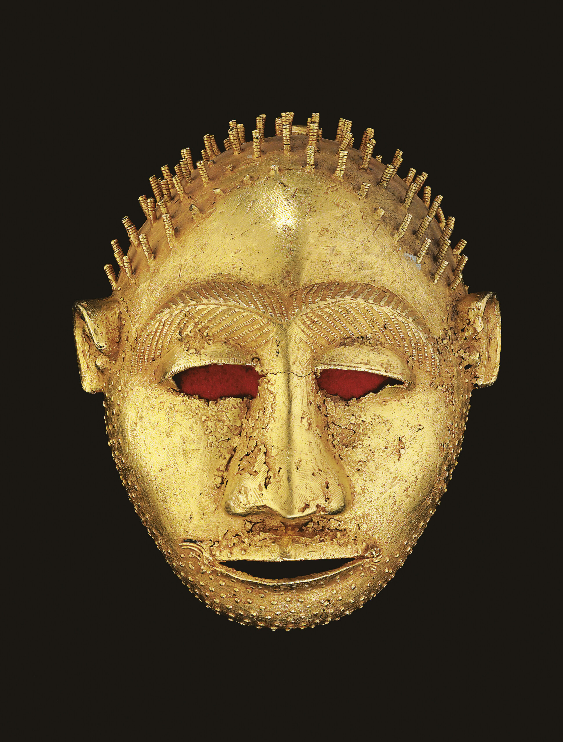 Emblema de una espada - retratoAshanti, República de Ghana, 1896 Cortesía del Museo Liaunig y de la Fundación Barrié