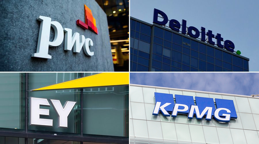Las Big Four: Deloitte, EY, PwC y KPMG