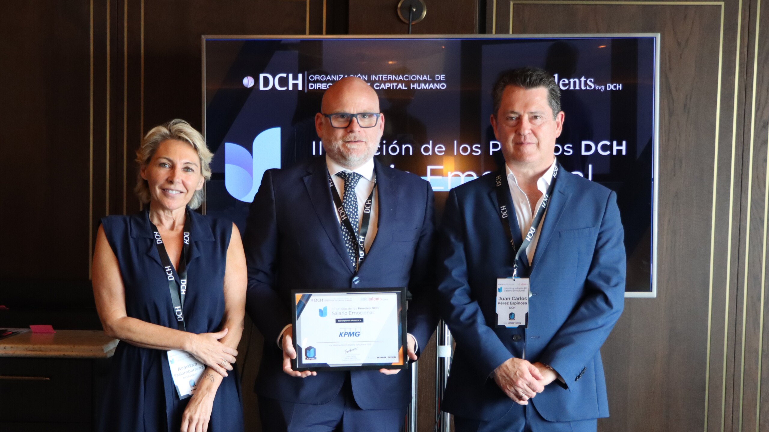 Recibe el premio Oscar Aldeanueva Gómez Head of Health & Safety & Well Being en KPMG España