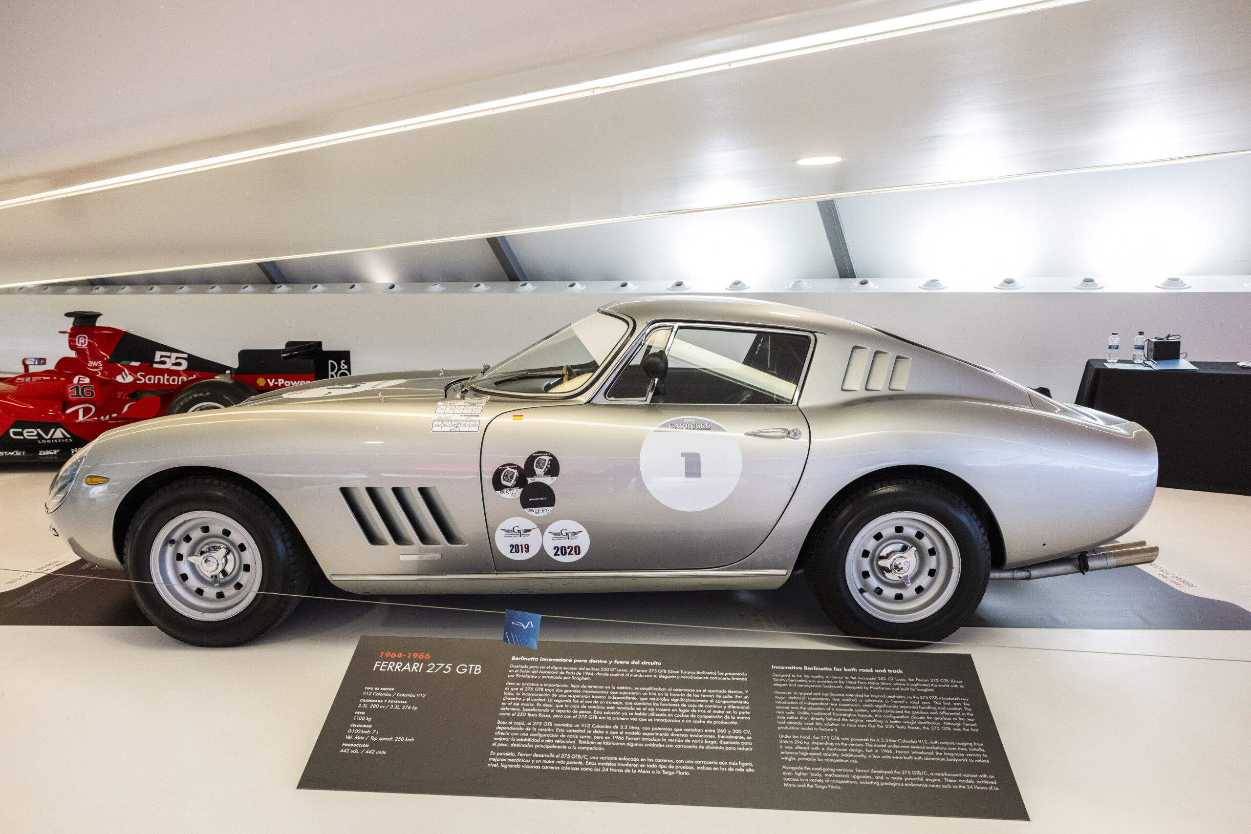 La exposición ‘Pasión y leyenda’ de Ferrari La exposición ‘Pasión y leyenda' de Ferrari
