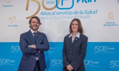 Jorge Prim y Lucía Comenge, vicepresidente y presidenta grupo Prim