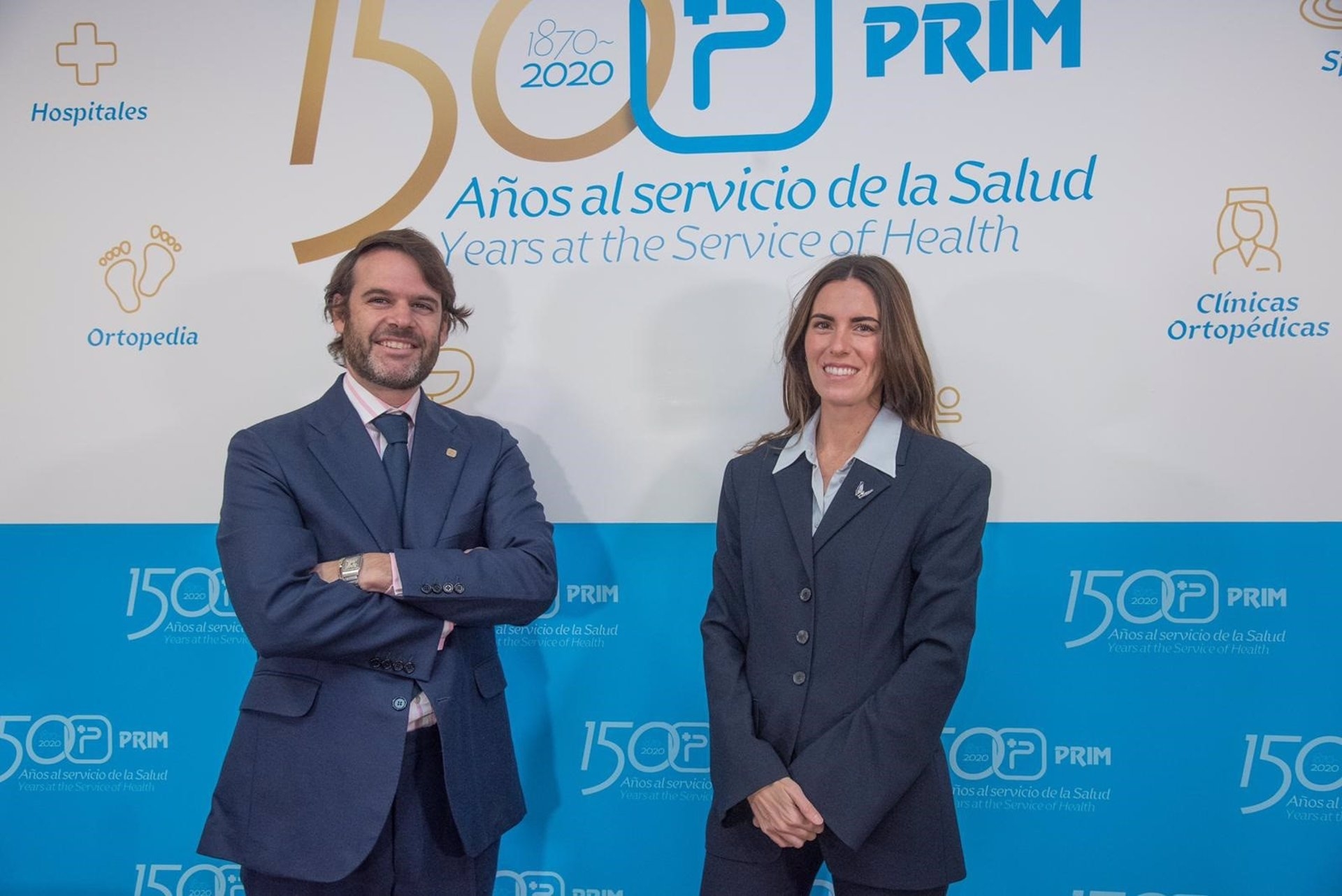 Jorge Prim y Lucía Comenge, vicepresidente y presidenta grupo Prim