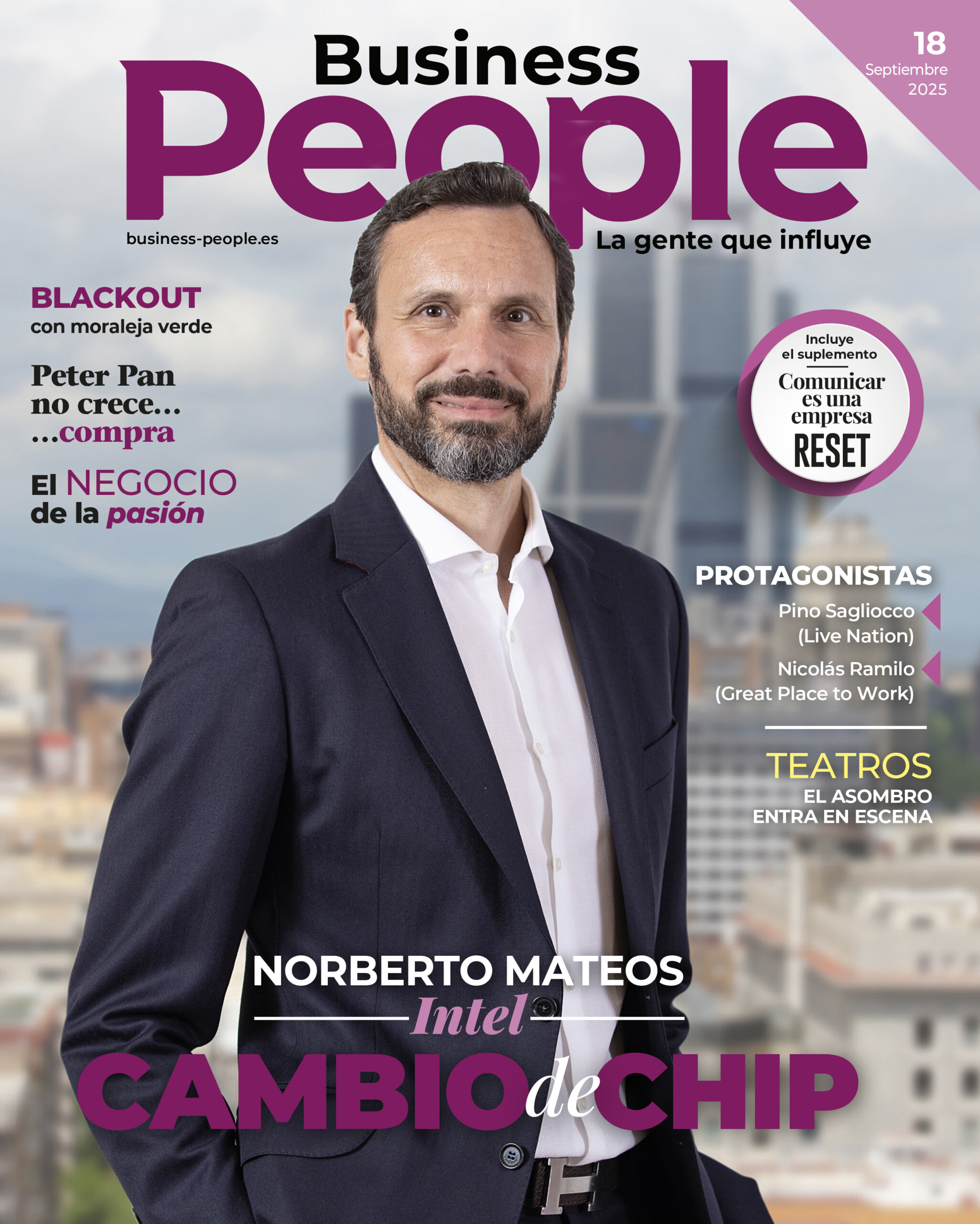 Portada de Business People de septiembre 2025