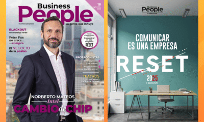 Portada de septiembre de Business People y del suplemento 'Comunicar es una empresa'