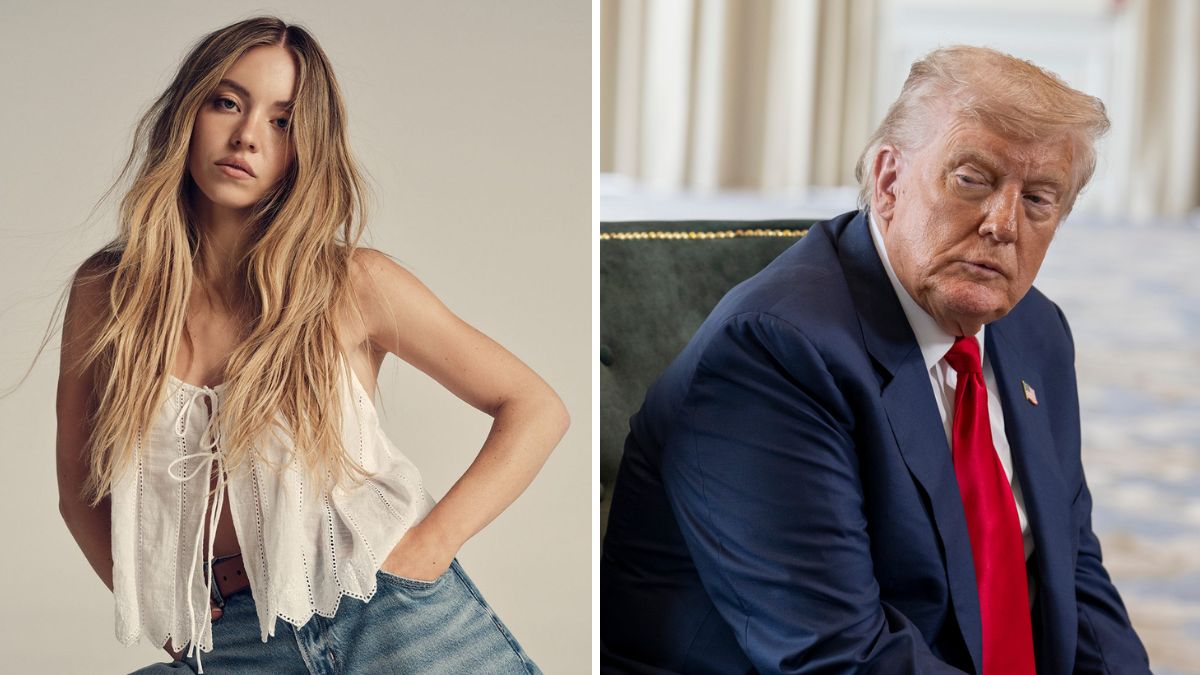 Sydney Sweeney y Donald Trump