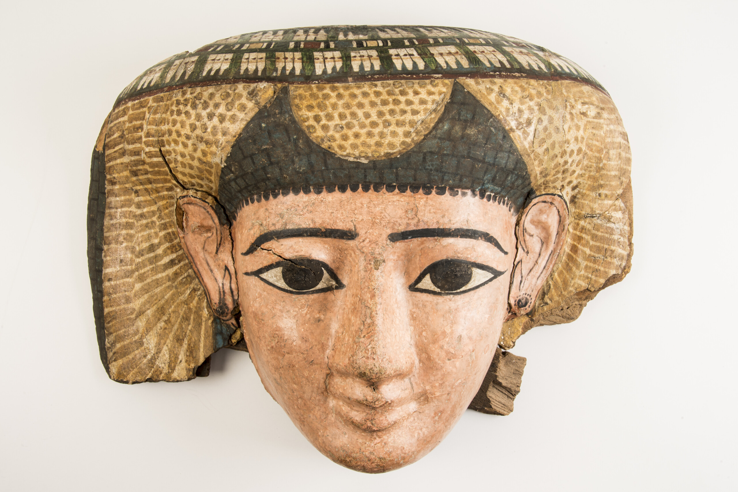 ROSTRO DE ATAÚD. DINASTÍA XXVIMuseo Arqueológico Nacional.

