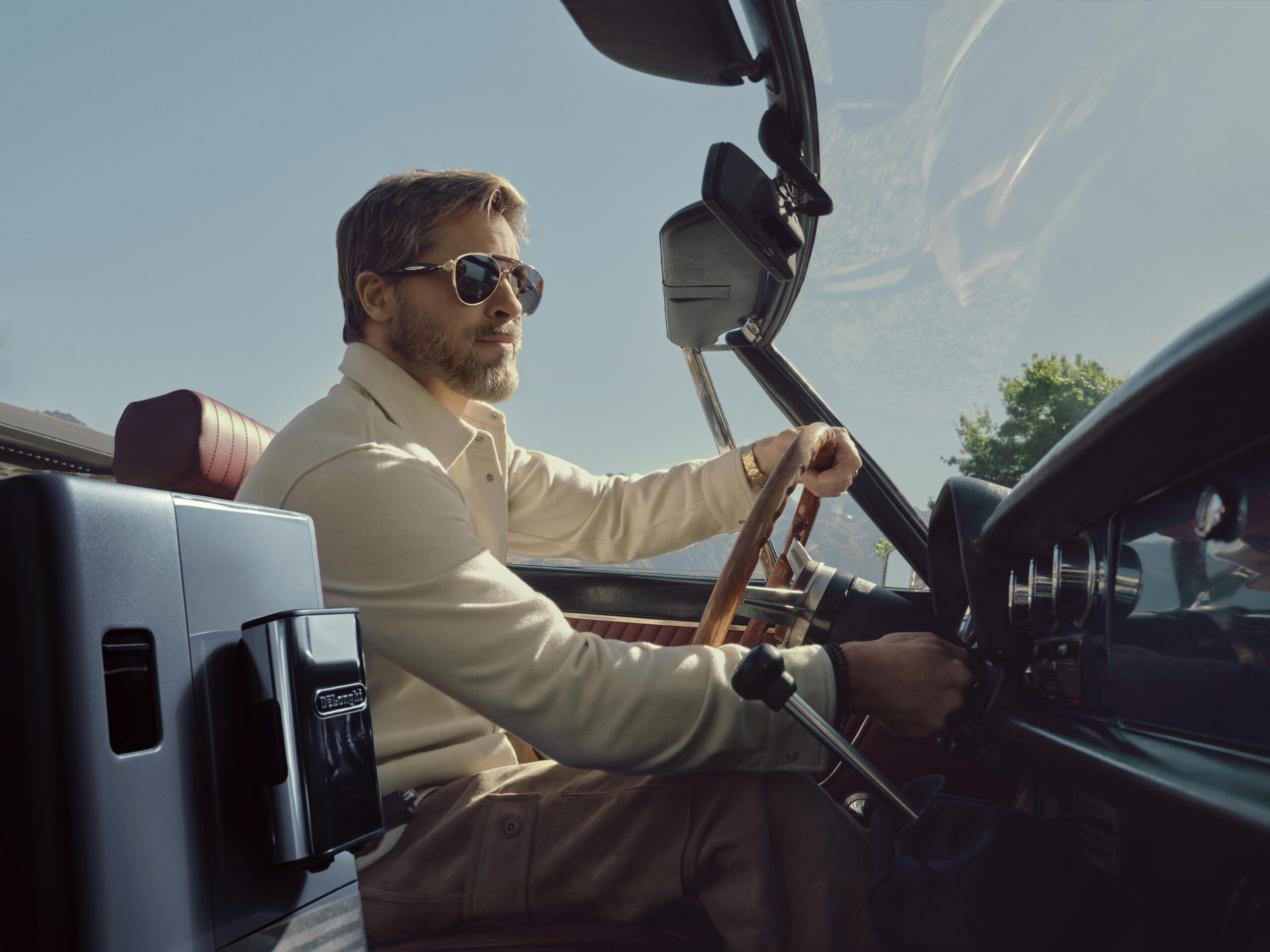 Brad Pitt y De’Longhi